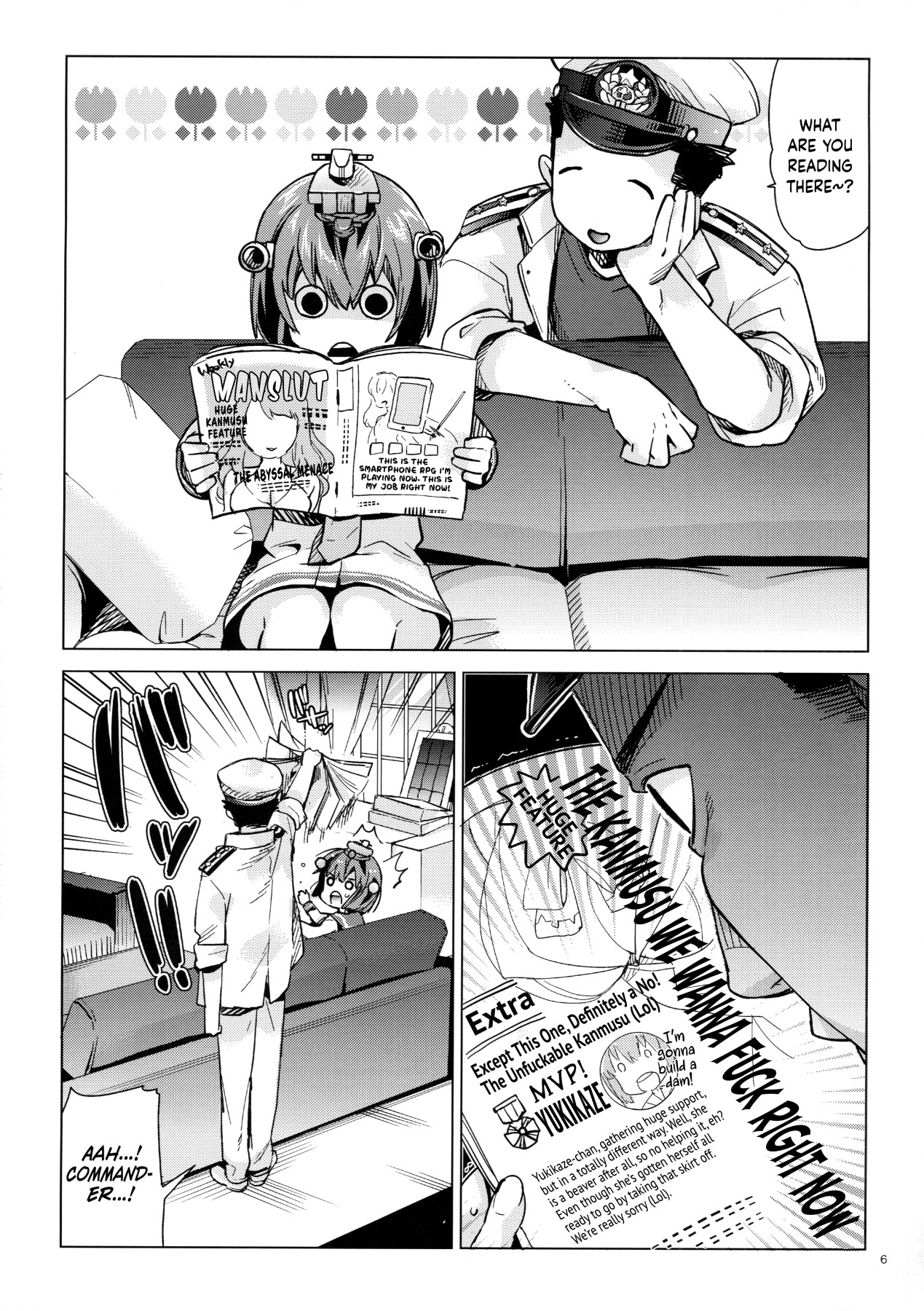 Hentai Manga Comic-Is Yukikaze a No?-Read-4